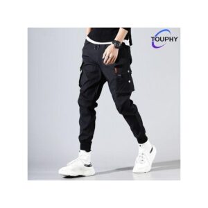 TOUPHY Sports Joggers Men's Casual Pants - Black